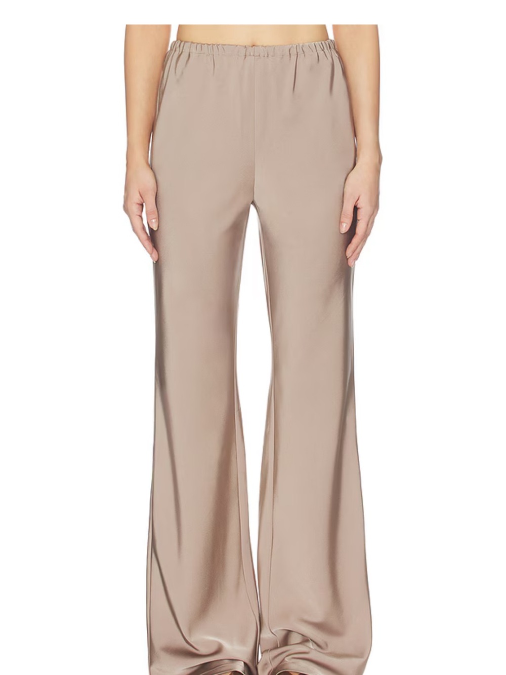 Larissa Satin Pant in Taupe
ALL THE WAYS